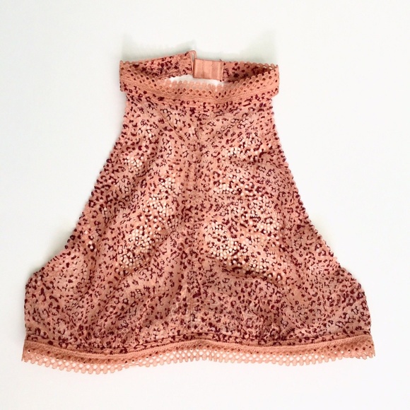 *SOLD* Victorias Secret Halter Lace Bralette - Picture 1 of 5